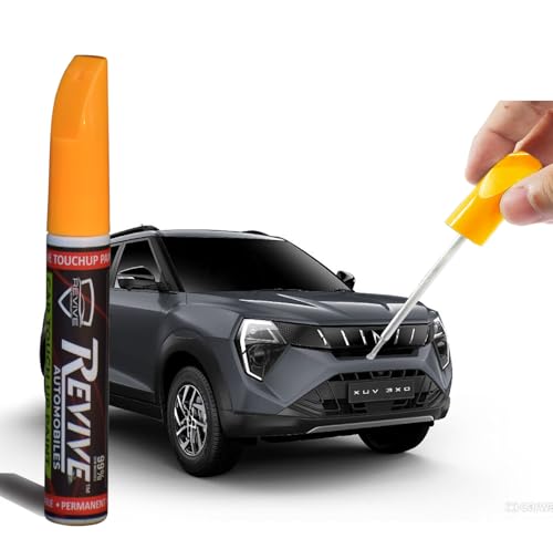 Image of Mahindra XUV 3XO colors Revive touchup paint pen, factory Quality & matched 2K paint (Galaxy Grey(MM9715))