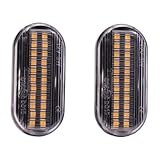 Led Front Fender Side Marker Light Turn Signal Lamp For Nissan Pathfinder R51 350Z Z33 Frontier D40 Cube Z11 Latio C11 Xterra (Crystal)