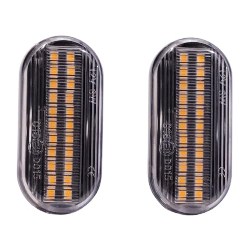 Led Front Fender Side Marker Light Turn Signal Lamp For Nissan Pathfinder R51 350Z Z33 Frontier D40 Cube Z11 Latio C11 Xterra (Crystal)