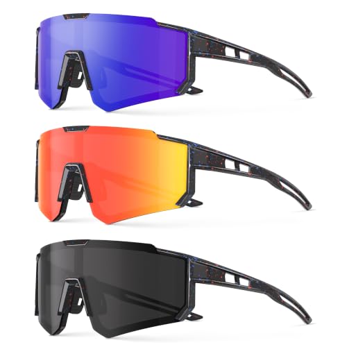 Image of Fanshen Youth Baseball Sunglasses for Kids - Polarized Sunglasses Softball Cycling for Boys Girls Ages 3-12 UV Protection