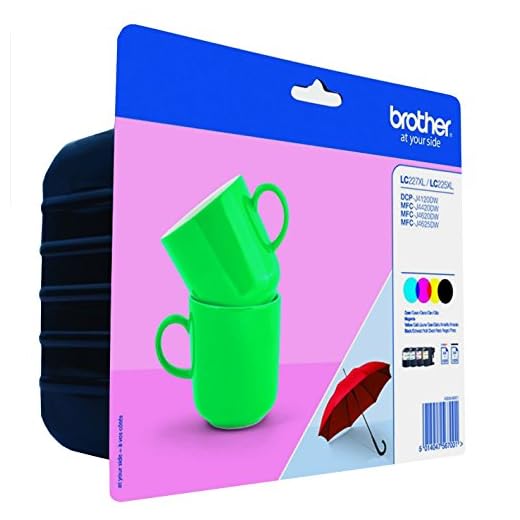 Brother LC227XLVALBP - Cartucho de tinta, multi-pack (negro, amarillo, magenta, cian)