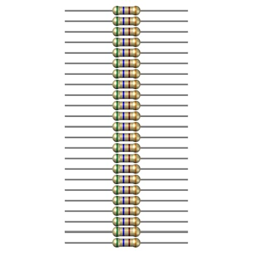 Image of 560 Ohm Resistor 1 /4W 5% Tolerance, Pack of 100 (560 Ohm)