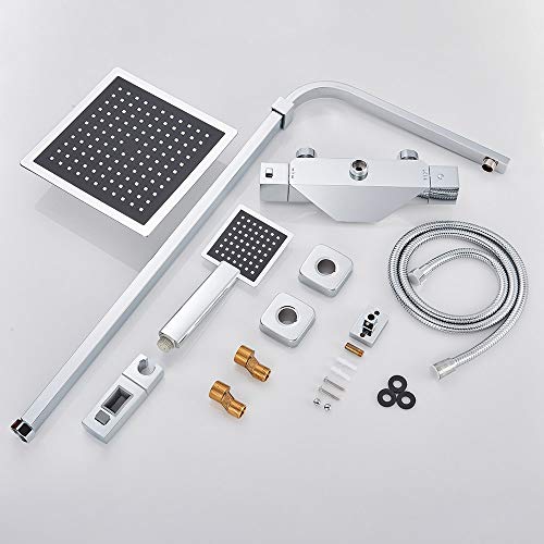 Mitigeur de douche thermostatique contre les variations de température eau chaude - 8