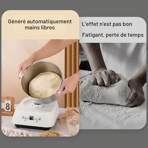 Fermentation thermostatique et pétrissage robuste avec le mélangeur 7L - 3