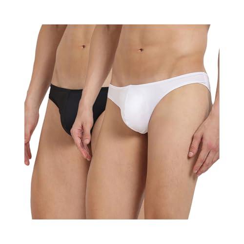 Image of Featherlight Antimicrobial Semi-Seamless MiniCheek Underwear for Men