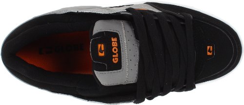 Image of Globe Mens Fusion Skate Shoes, Black /Night /Orange, 14 D US