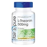 L-Teanina 500mg - Vegan - Aminoacido da t&egrave; verde - 60 Compresse