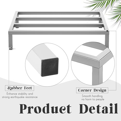 Image of MorningRo 4 Pack Dunnage Rack 36'' Long x 14'' Wide, 7.9'' Height