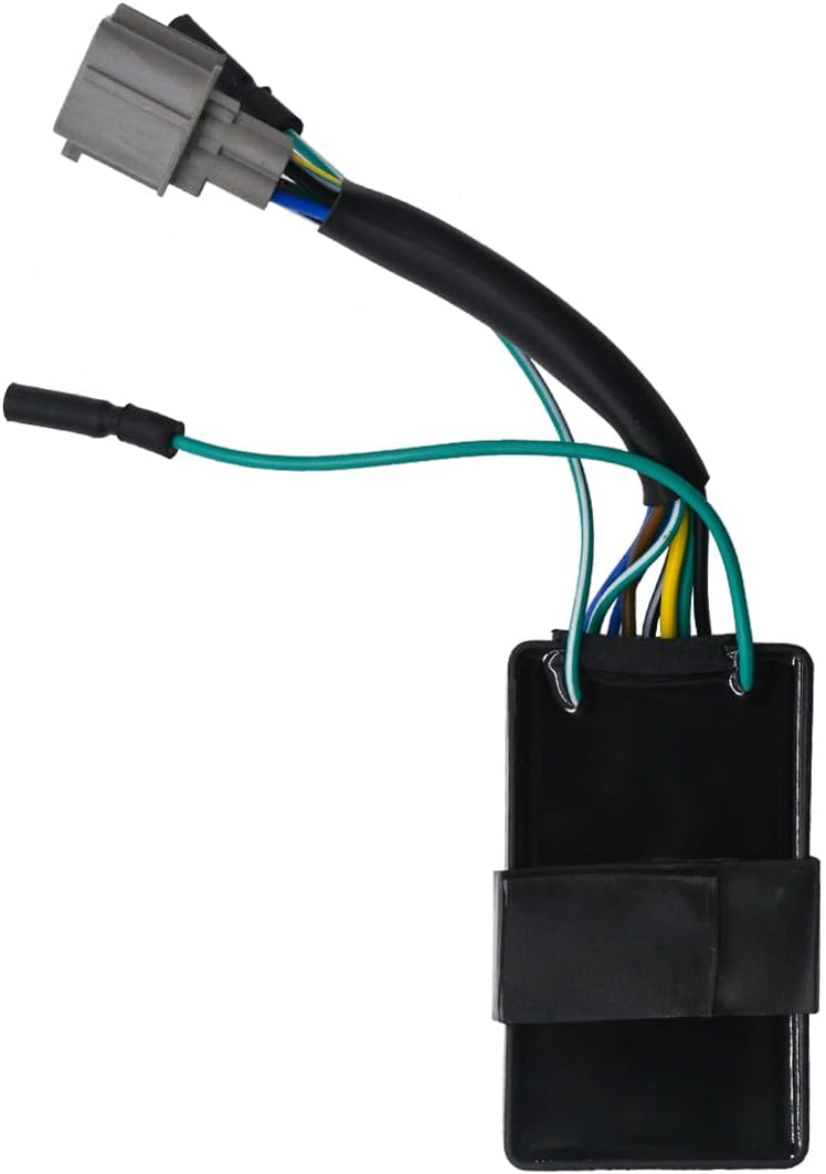 30410-HN5-671 CDI Box Fits for Honda Rancher TRX350 TRX 350 TRX350FE TRX350FM TRX350TE TRX350TM 2x4 4x4 ES/S 2000-2005 30400-HN4-305 30400-HN5-305 with Ignition Coil Spark Plug