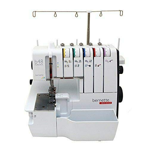Bernette 48 Funlock Serger Coverstitch Sewing Machine + 6 Free Feet Kit! thumb #2