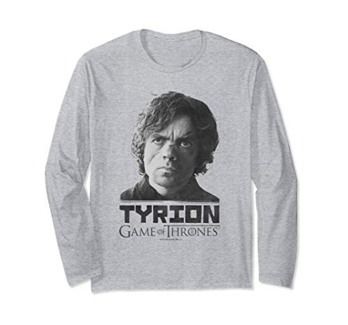 Game Of Thrones Tyrion Lannister Big Face Long Sleeve T-Shirt