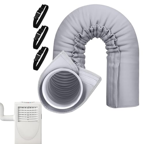 Manchon d'isolation pour tuyau de climatisation mobile extensible et flexible