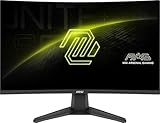 MSI MAG 276CF E20 27 Zoll Gaming Monitor 1920x1080 (FHD), 200Hz, Adaptive Synchronisation, HDMI, DisplayPort, VESA-Montage, Neigung, Höhenverstellbar, Lautsprecher, 0,5ms, Schwarz