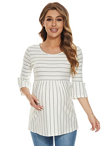 Love2Mi Mujeres Embarazadas Tops 3/4...