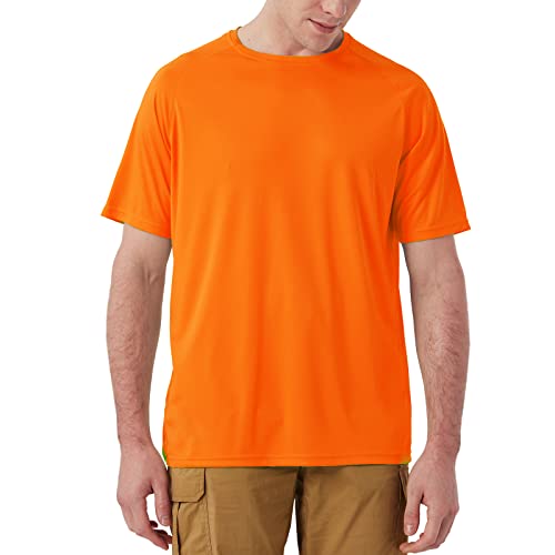 Men's UPF 50+ Rash Guard Swim Shirt Short Sleeve Moisture Wicking Quick Dry Lightweight Wrinkle-Resistant2