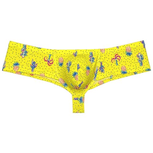 OROCOJUCO Pack of Men's Mini Cheek Underwear Contour Pouch Brazilian Bikini Underpants Skimpy Boxers Swim Trunks2