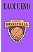 Taccuino - basket: Pianificatore |Diario |Blocco note |Quaderno |regalo perfetto per i giocatori di basket |quaderno a scacchi con motivo basket |Dimensioni 5 "x 8" |più di 100 pagine