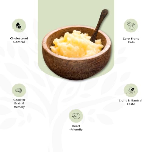 Image of Shree Aanantam A2 Gir Cow Desi Ghee | Made with Vedic Bilona Method | Hand churned | Pure, Healthy and Natural | Grass Fed Cows | Glass Jar (Ghee Dolchi 2.5L)