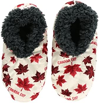 Lazy One Women's Moose & Bear Fuzzy Slippers