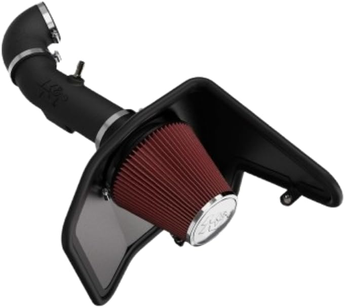 K&N 63-3078 Cold Air Intake for 2011-2015 Chevy Camaro - Dyno-Tested HP Gains, High-Flow Filter, Easy Install