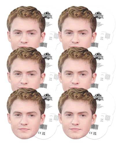 Kit Connor Star Cutouts CMP008 lot de 6 masques pour fans - 4