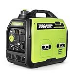 EENOUR インバーター発電機 DK3000iS 定格出力3.0kVA 防災製品等推奨品 正弦波 防音型 高出力 軽量 静音 家庭用 ガソリン発電機 ポータブル発電機 並列運転可能 50Hz/60Hz切替 過負荷保護 オイル不足警告 キャンプ DIY キッチンカー 移動販売 イベント 建設作業 災害時に大活躍