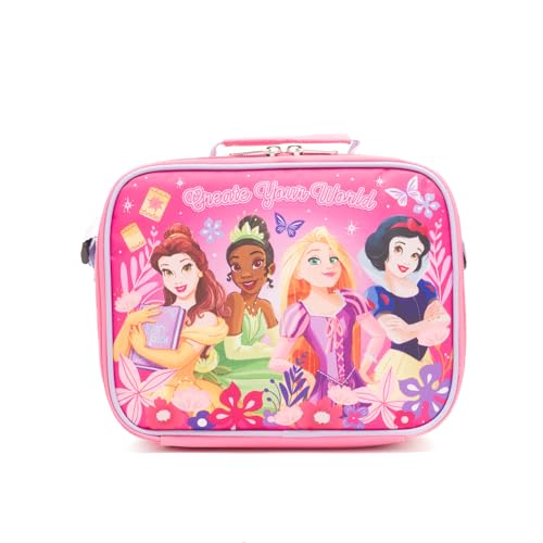 Ruz - Princess Insulated Lunch Box with Adjustable Shoulder Straps