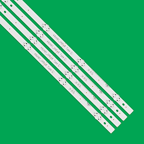 Tira de LED EAY63192605 para LG 49UH601V 49UH620V 7