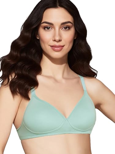 Image of Enamor A039 Perfect Coverage Cotton Plus Size T-Shirt Bra for Women- Padded and Wirefree