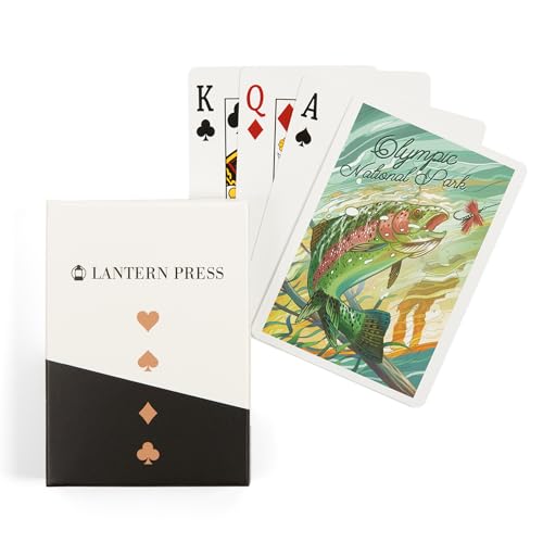 Baraja de Póker Lantern Press 52 cartas tamaño poker