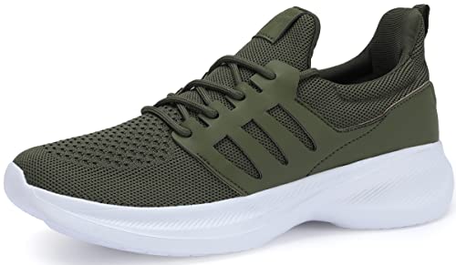 Image of Santiro Running Shoes for Men Lightweight Breathable Walking Tennis Sneakers