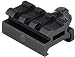 Monstrum Low Profile Picatinny Riser Mount (0.5" H x 1.5" L), for Red Dots
