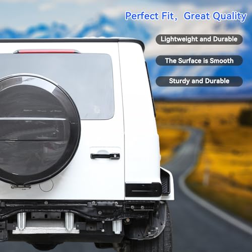Cubierta de luz trasera ABS para Mercedes-Benz Clase G W463 2019-2022 3
