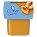 Gerber 2nd Foods Peaches, 4 Ounce Tubs, 2 Count (Pack of 8)