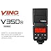 GODOX V350N TTL Flash for Nikon 1/8000s GN36 HSS 0.1s-1.7s Recycle Time w/2000mAH Battery 500 Times Full Power Flash for Nikon D500 D3100 D3200 D3300 D3400 D5300 D5600 D7100 D7200 D7500 (V350-N)