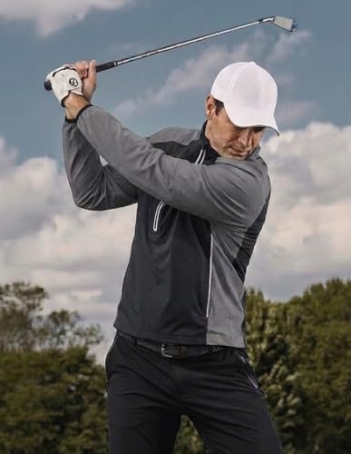Image of fit space Waterproof Golf Rain Jacket for Men 20K Performance Lightweight Rain Jackets for All Sports
