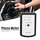 Phasendetektor, Tester, Audio-Lautsprecher, Horn, Positive Negative Polarität, PH-Phasenmesser für Auto