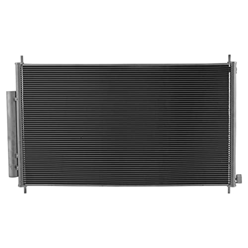 Image of TRQ A /C Condenser and Receiver Drier Assembly Compatible with 2012-2016 Honda CR-V