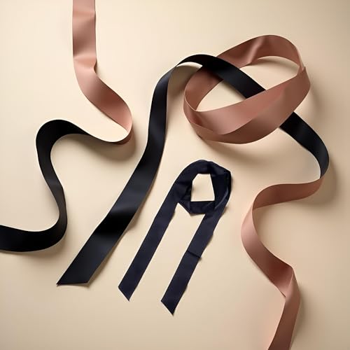 Black Satin Ribbon Belt Long Sash Belt Wedding Dress Bridal Waist Robe Replacement Special Occasion Accessories for Women Girls3