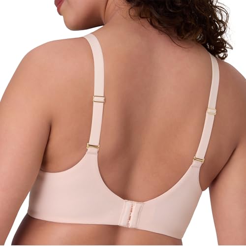 Bali Women's, Cotton Collection 2-ply Underwire Bra, Moisture-Wicking, Full Coverage, Convertible Straps2