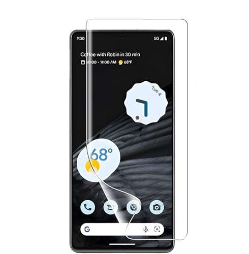 Image of BLACKSHEEP Matte Screen Protector for Google Pixel 7 Pro 5G Membrane Case Friendly Full Edge to Edge Screen Coverage & Installation Kit-(Pack of 1)