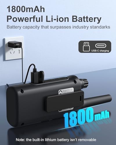 Walkie-Talkies-for-Adults-Long-Rang-NOAA-Weather-Alerts-Rechargeable-Walkie-Talkies-2-Way-Radio-22-FRS-Channel-with-1800mAh-Li-ion-Battery-Charger-USB-C-Cable-Outdoor-Cruises-Camping-4-Pack