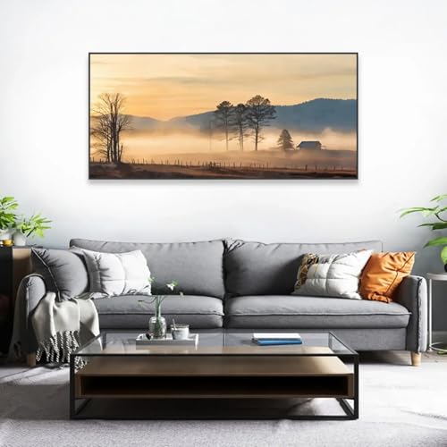 Art mural Blue Ridge Mountains impression sur toile de qualité