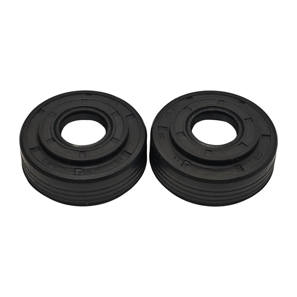 Juego de 2 retenes de Aceite for cigüeñal, Compatible con motosierras 340, 345, 350, 351, 346, 346XP, 353, 2145, 2150, 2141, 503, 93, 23-02