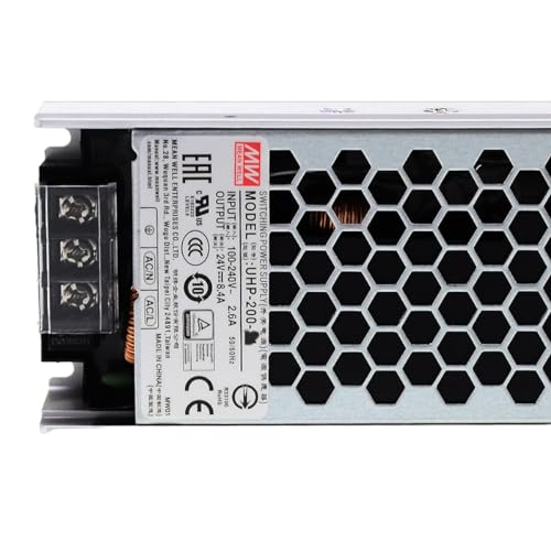 Alimentation à découpage UHP-200-3.3 Mean Well transformateur mince