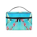 Taille appropriée: Ma taille est de 23 x 17 x 16 cm (L xlx H) qui me rend léger avec une poignée pratique. Il suffit de mettre vos produits de beauté dessus. comme le rouge à lèvres, le brillant à lèvres, les pinceaux, les fards à paupières, les palettes de maquillage, les vernis à ongles, le shampooing, etc.