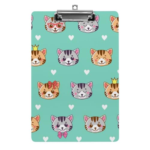 Planchette A4 Cartoon Cat pour Écrire Partout sans Support