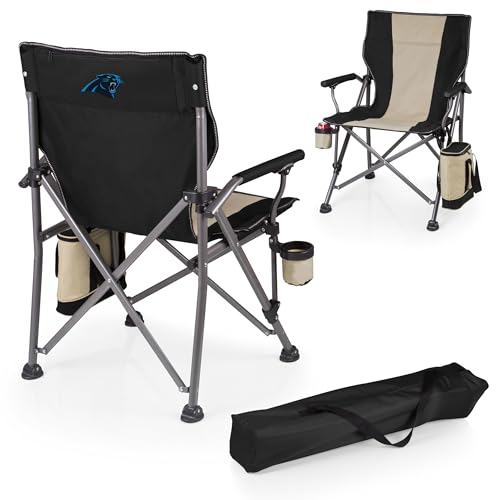 Image of Picnic TIME NFL Unisex-Adult NFL Outlander Folding Camping Chair with Cooler, Heavy Duty Beach Chair