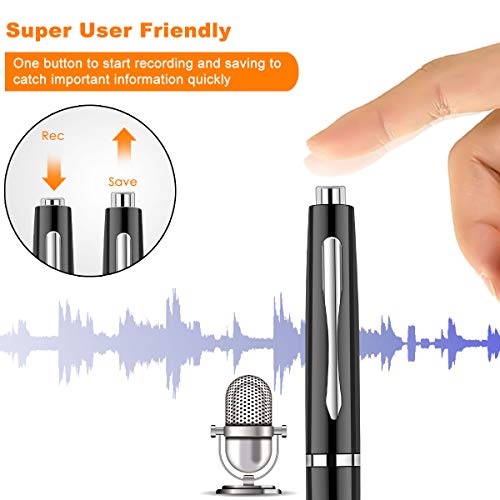 image for AKALULI Digital Voice Recorder 16GB- Voice Activated Recorder for Lect