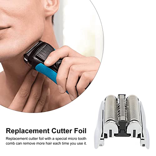 Cabeça de aparador de reposição para Braun Série 7 e Série 9 - Peça de corte de folha de prata - Atu